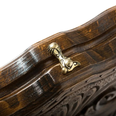 картинка Шахматы + нарды резные "Корона" 60, Haleyan от магазина Gamesdealer.ru