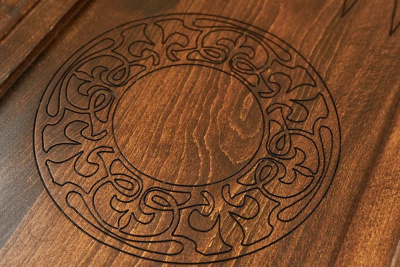 картинка Нарды резные "Орнамент-4" 60, Ustyan от магазина Gamesdealer.ru