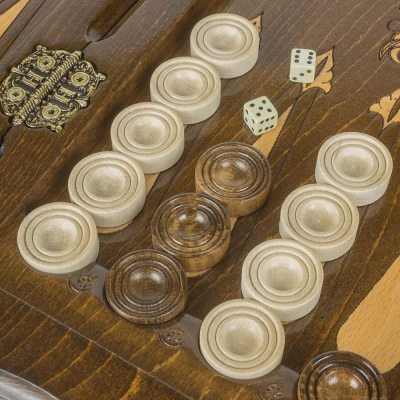 картинка Нарды резные "Сова" с ручкой 60, Haleyan от магазина Gamesdealer.ru