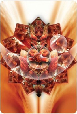 картинка Карты Таро "Crystal Mandala Activation Cards" Blue Angel / Таро Хрустальной Мандалы Карты Активации от магазина Gamesdealer.ru