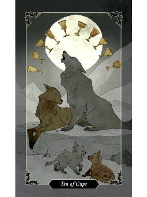 картинка Карты Таро "Dark Wood Tarot Cards mini " Llewellyn / Таро Темного леса мини от магазина Gamesdealer.ru