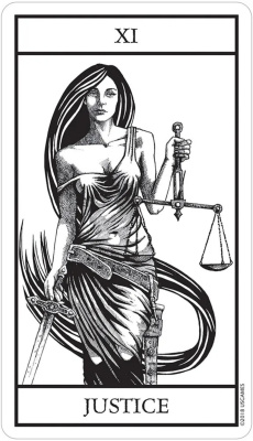 картинка Карты Таро "Bianco Nero Tarot" US Games / Чёрно-Белое Таро от магазина Gamesdealer.ru