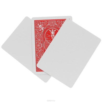 картинка Карты "Bicycle Blank Face Red Back" от магазина Gamesdealer.ru