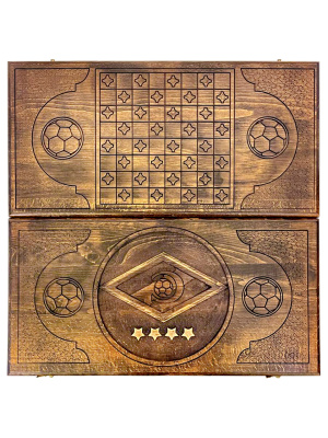 картинка Нарды резные "Спартак", Ustyan от магазина Gamesdealer.ru