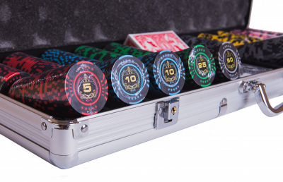 картинка Набор для покера Lux на 500 фишек от магазина Gamesdealer.ru