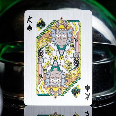 картинка Карты "Theory11 Rick and Morty Playing Cards" от магазина Gamesdealer.ru