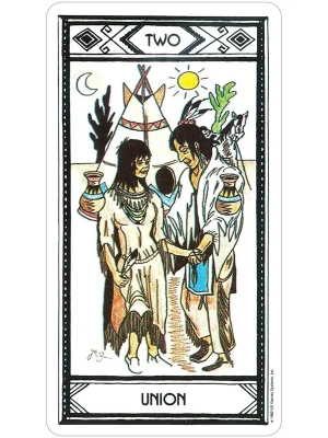 картинка Карты Таро "Native American Tarot Deck" US Games / Таро Коренных Американцев от магазина Gamesdealer.ru