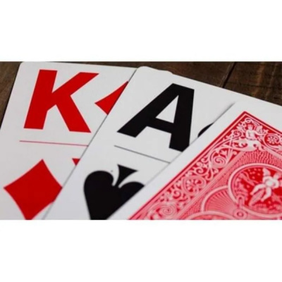 картинка Карты "Bicycle Large Print red" от магазина Gamesdealer.ru