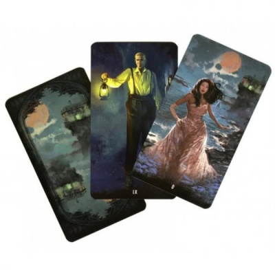 картинка Карты Таро "Tarot of Haunted House" Reprint / Таро Дом Призраков TAROMANIA от магазина Gamesdealer.ru