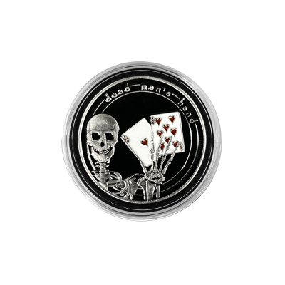 картинка Карт-протектор Card Guard "Dead man's hand (silver)" от магазина Gamesdealer.ru
