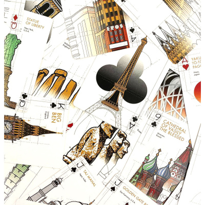 картинка Карты "Bicycle Architectural" от магазина Gamesdealer.ru