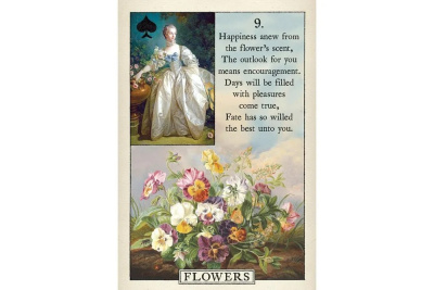 картинка Карты Таро "Mille Lenormand Blue Bird" Reprint / Ленорман Синяя Птица TAROMANIA от магазина Gamesdealer.ru