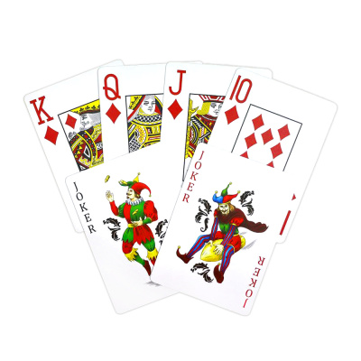 картинка Карты "Bullets" 100% пластик, синяя рубашка от магазина Gamesdealer.ru