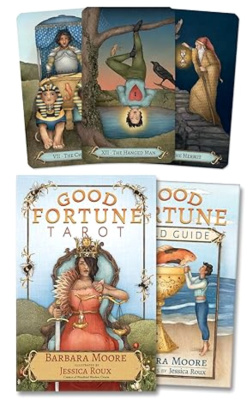 картинка Карты Таро "Good Fortune Tarot" Llewellyn / Таро на Удачу магазин Gamesdealer.ru являющийся официальным дистрибьютором в России  картинка Карты Таро "Good Fortune Tarot" Llewellyn / Таро на Удачу от магазина Gamesdealer.ru