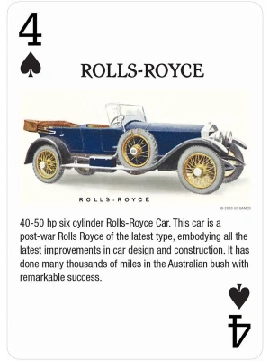 картинка Карты "Antique Motor Cars Playing Cards" магазин Gamesdealer.ru являющийся официальным дистрибьютором в России  картинка Карты "Antique Motor Cars Playing Cards" от магазина Gamesdealer.ru