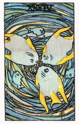 картинка Карты Таро "Pixies Astounding Mlle Lenormand in a Tin" US Games / Мини карты Таро Оракул Ленорман Пи от магазина Gamesdealer.ru