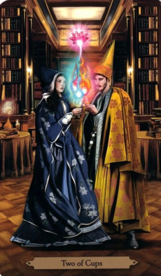 картинка Карты Таро "Barbara Moore Wizards Tarot Card" Reprint / Таро Волшебников от Барбары Мур TAROMANIA от магазина Gamesdealer.ru