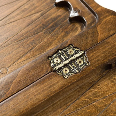 картинка Шахматы + нарды резные "Корона"  50, Haleyan от магазина Gamesdealer.ru