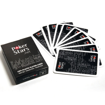 Карты «Poker Stars» Copag 100% пластик, черные