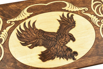 картинка Нарды резные "Орел 5", Ustyan от магазина Gamesdealer.ru