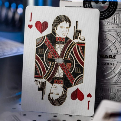 картинка Карты "Theory11 Star Wars Playing Cards - Silver Special Edition - the Light Side" от магазина Gamesdealer.ru