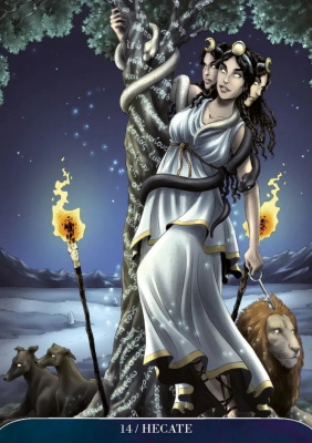 картинка Карты Таро "Inspirational Goddess Oracle Cards" Lo Scarabeo/ Вдохновляющие карты богинь-оракулов от магазина Gamesdealer.ru