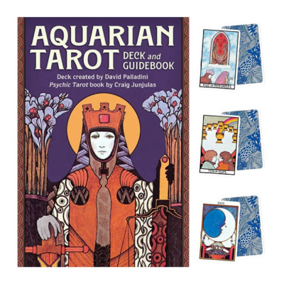 Карты Таро "Aquarian Tarot Deck & Guidebook" US Games / Колода Таро для Водолея и Путеводитель Карты Таро "Aquarian Tarot Deck & Guidebook" US Games / Колода Таро для Водолея и Путеводитель