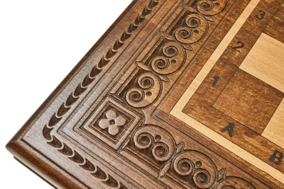 картинка Шахматы + нарды резные "Наира" 50, Mkhitaryan от магазина Gamesdealer.ru