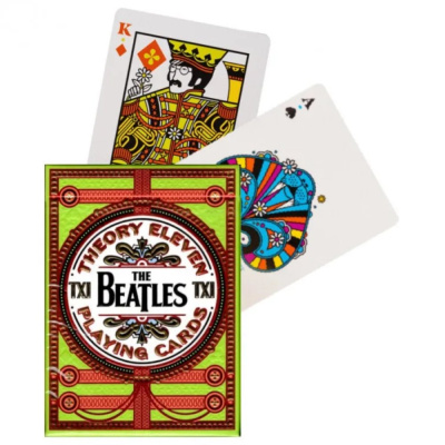картинка Карты "Theory11 The Beatles Green" от магазина Gamesdealer.ru
