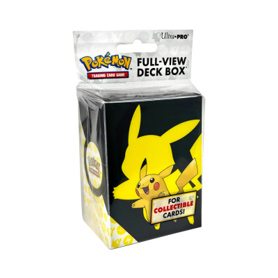 картинка Ultra pro Pikachu Full-View Deck box for Pokemon TCG Коробка для карточек Покемон от магазина Gamesdealer.ru