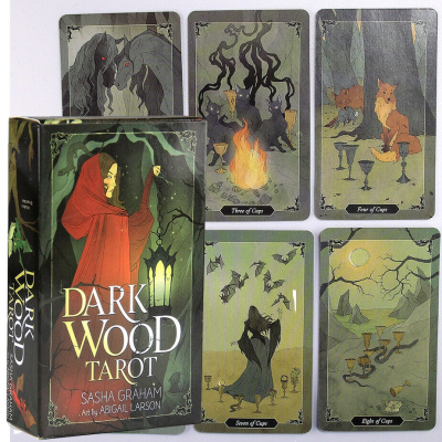 картинка Карты Таро "Dark Wood Tarot" Reprint / Таро Темного Леса TAROMANIA от магазина Gamesdealer.ru
