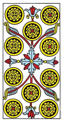 картинка Карты Таро "CBD Tarot De Marseilles" US Games Systems / Марсельское Таро КБД от магазина Gamesdealer.ru