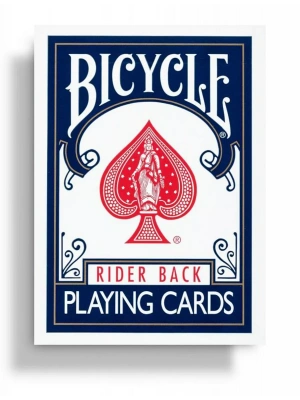 Карты "Bicycle rider back 808 standard poker playing cards blue"