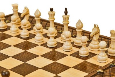 картинка Шахматы + нарды резные "Эндшпиль 1" 60, Simonyan от магазина Gamesdealer.ru