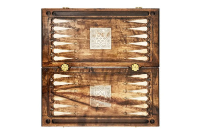 картинка Нарды резные "Армянский узор 1", Mkhitaryan от магазина Gamesdealer.ru