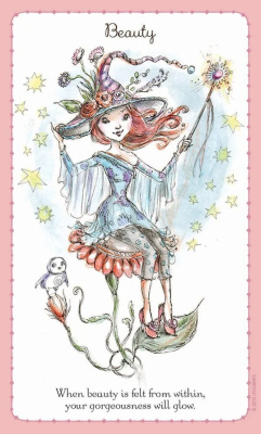 картинка Карты Таро "Witchlings Deck & Book Set" US Games / Колода Ведьм и набор книг от магазина Gamesdealer.ru