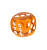 картинка Комплект костей из янтаря 11мм оранжевые 2 шт от магазина GamesDealer.ru