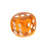 картинка Комплект костей из янтаря 11мм оранжевые 2 шт от магазина Gamesdealer.ru