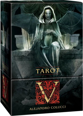 Карты Таро "Tarot V" Lo Scarabeo / Таро Вампиров