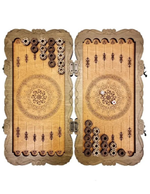 картинка Нарды Марс "Волк" большие (деревянные, 57 см, Россия), Partida от магазина Gamesdealer.ru