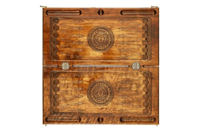 картинка Нарды резные "Армянский узор 10" 60, Haleyan от магазина Gamesdealer.ru