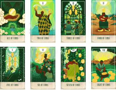 картинка Карты Таро "Fablemaker's Animated Tarot Deck" HIT POINT PRESS/ Анимированные карты Таро Баснописца от магазина Gamesdealer.ru