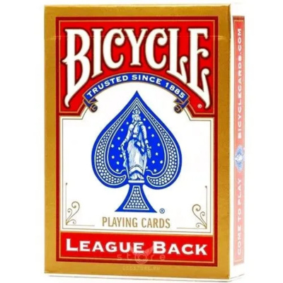 картинка Карты "Bicycle Standard League Back red" от магазина Gamesdealer.ru