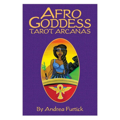 картинка Карты Таро "Afro Goddess Tarot Arcanas Cards" US Games / Афро-Богиня, Карты Таро, Арканы от магазина Gamesdealer.ru