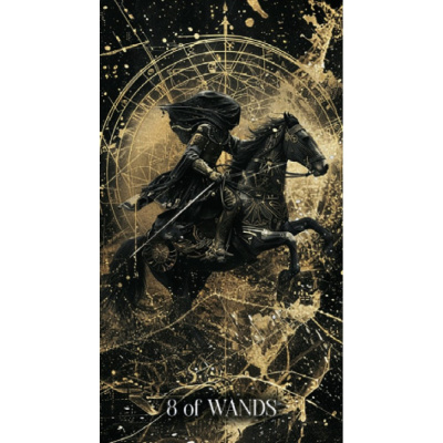 картинка Карты Таро Gold&Black Русская Серия от магазина Gamesdealer.ru