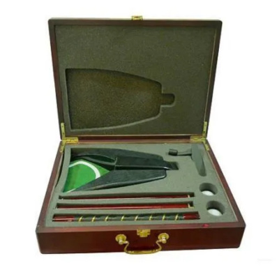 Набор для гольфа Partida c автоматической лузой в деревянном кейсе Набор для гольфа Partida c автоматической лузой в деревянном кейсе