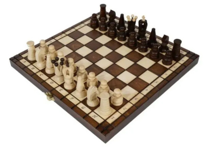 картинка Шахматы "Королевские 44", Madon (деревянные, Польша) от магазина Gamesdealer.ru