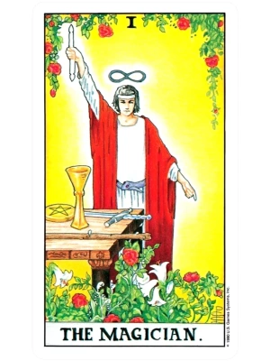 картинка Карты Таро "Universal Waite Tarot Deck Book Set" US Games / Комплект колод/книг Таро Уэйта от магазина Gamesdealer.ru