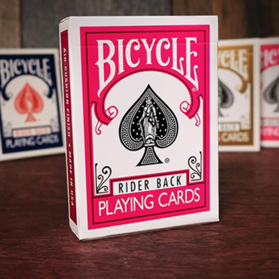 Карты "Bicycle Fuchsia Standard Index"