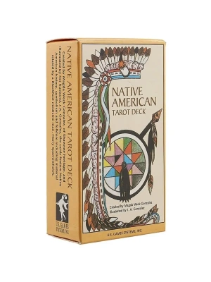 картинка Карты Таро "Native American Tarot Deck" US Games / Таро Коренных Американцев от магазина Gamesdealer.ru